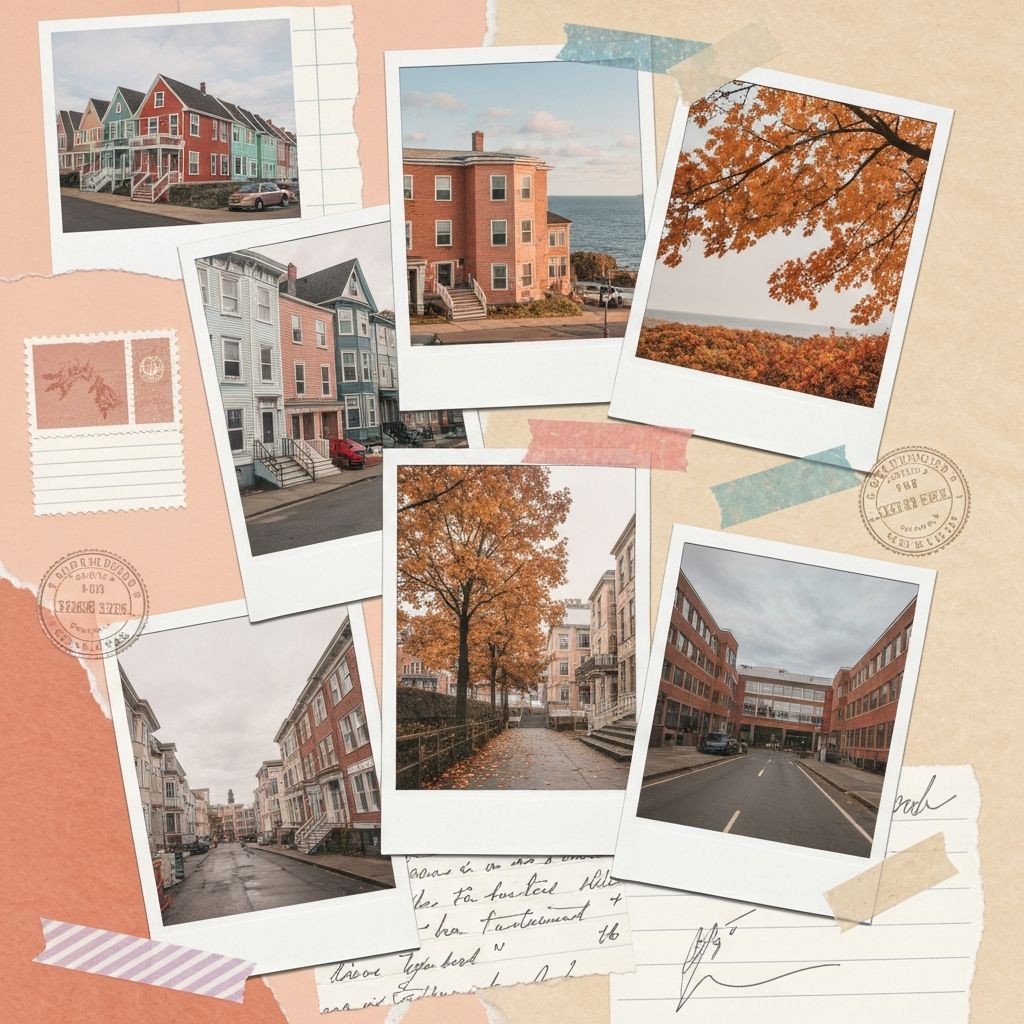 Scrapbook collage background